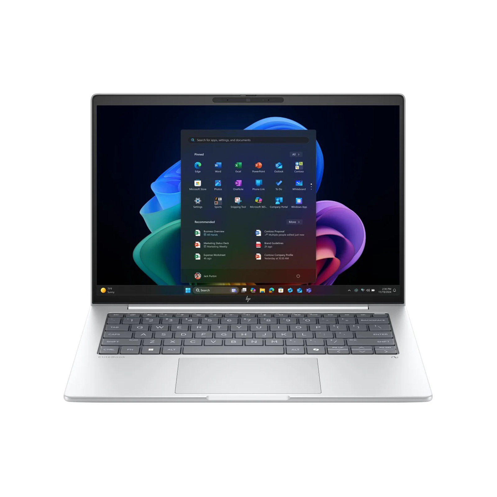 HP EliteBook 8 G1i 16" Next Gen AI Core U7-258V 32GB 2TB Win 11 Pro Notebook