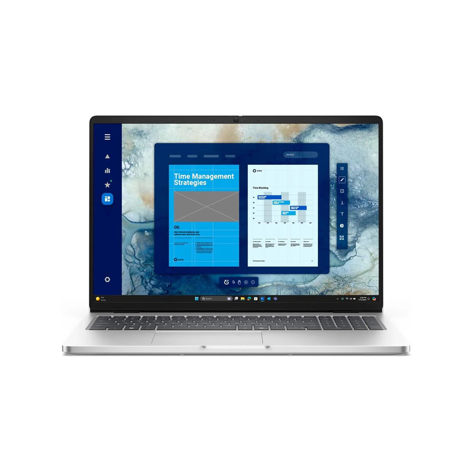 Dell Pro 16 AI 16" Core-U5 16GB 512GB Win 11 Pro Notebook