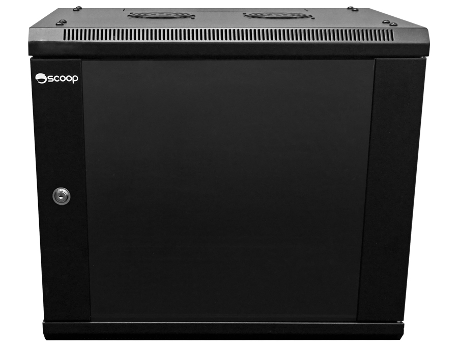 Linkbasic 9U Preassembled Fixed Wall Box