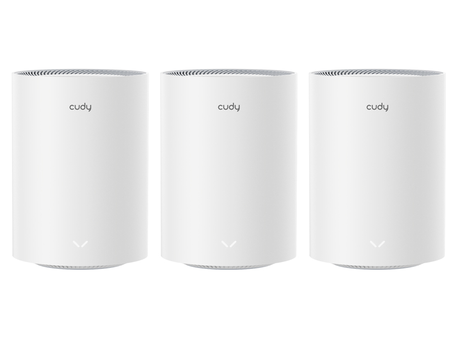Cudy Dual Band WiFi 6 3000Mbps Multi-Gigabit Mesh 3-Pack | M3000 (3-Pack)