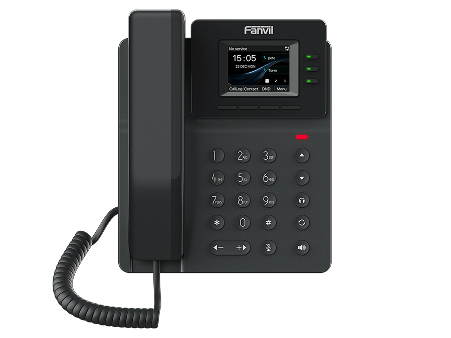 Fanvil 4SIP Fast Ethernet Colour Screen PoE VoIP Phone | V60P