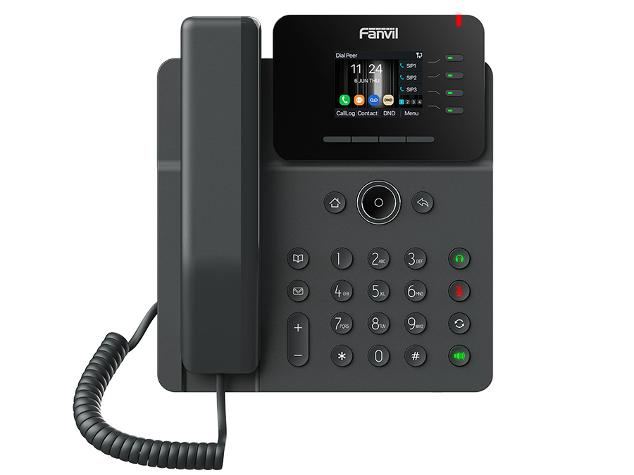 Fanvil 4SIP Gigabit Colour Screen PoE VoIP Phone | V61G