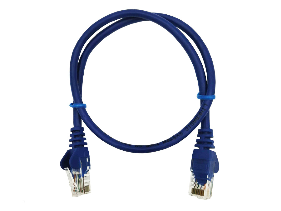 Linkbasic UTP Cat5e Flylead (50cm, Blue)