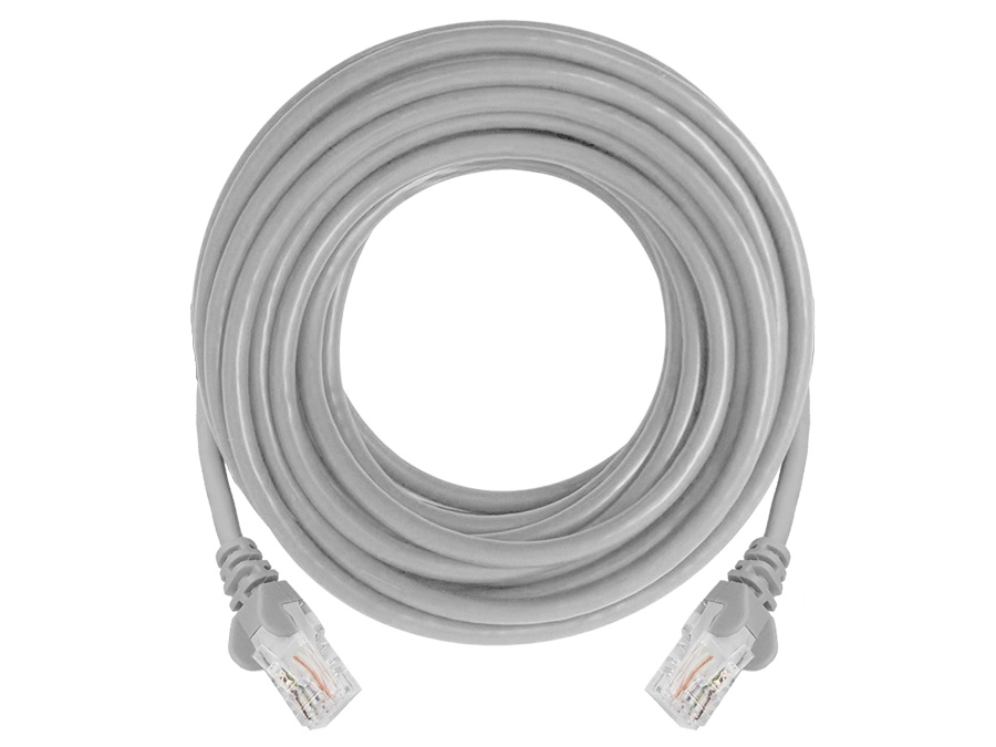 Linkbasic UTP Cat5e Flylead (20m, Grey)