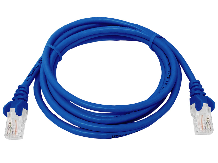 Linkbasic UTP Cat5e Flylead (2m, Blue)