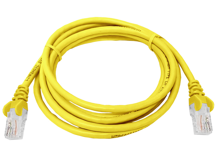 Linkbasic UTP Cat5e Flylead (2m, Yellow)