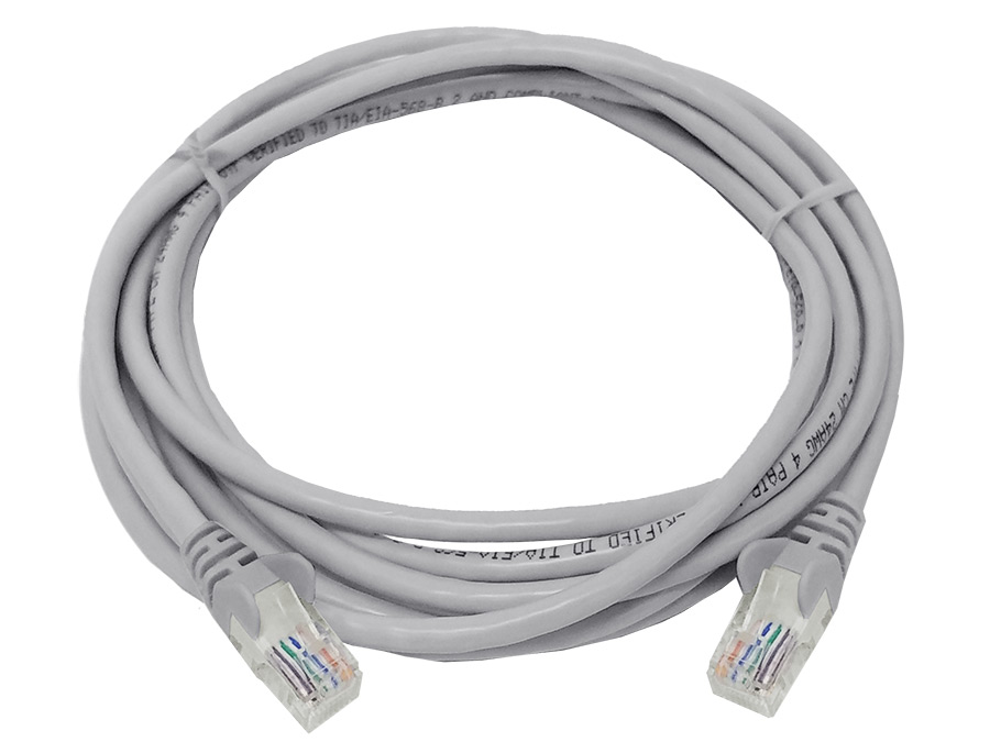 Linkbasic UTP Cat5e Flylead (3m, Grey)