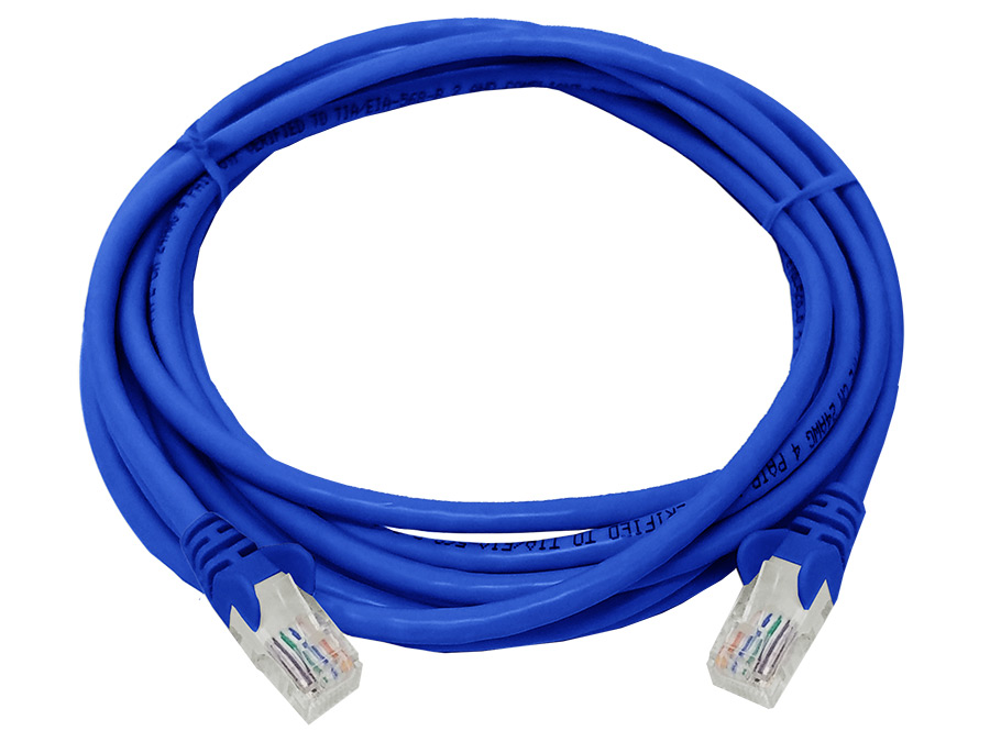 Linkbasic UTP Cat5e Flylead (3m, Blue)