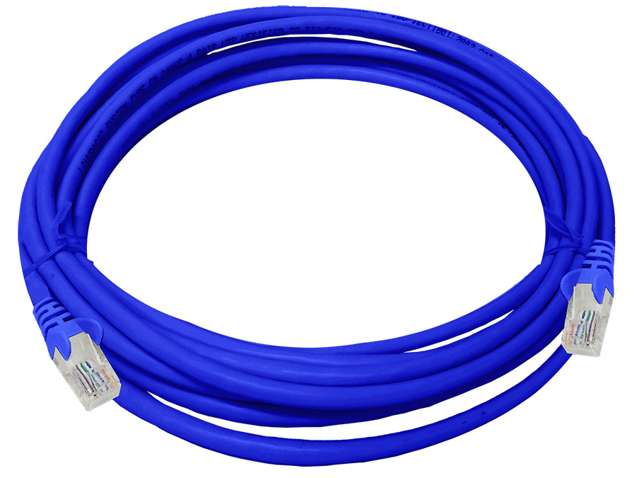 Linkbasic UTP Cat5e Flylead (5m, Blue)