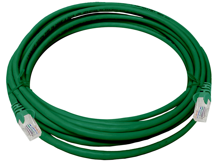 Linkbasic UTP Cat5e Flylead (5m, Green)