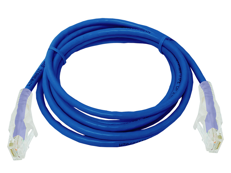 Linkbasic UTP Cat6 Flylead (2m, Blue)