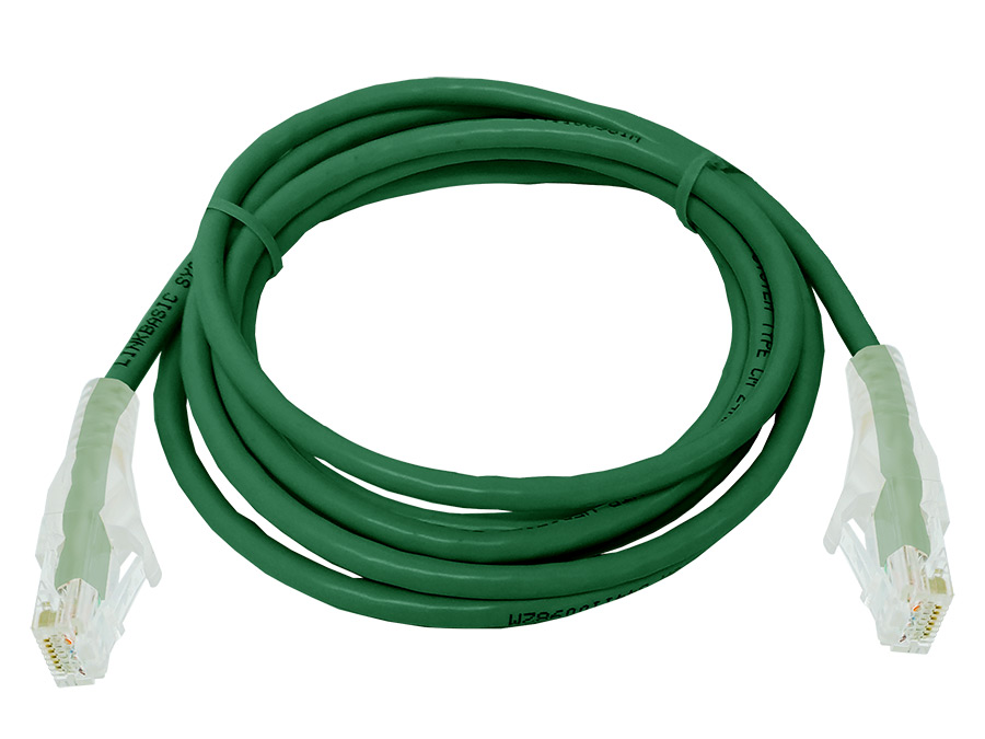 Linkbasic UTP Cat6 Flylead (2m, Green)