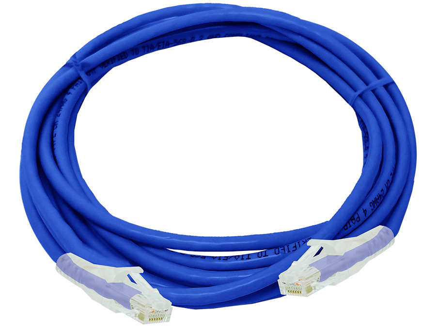 Linkbasic UTP Cat6 Flylead (3m, Blue)