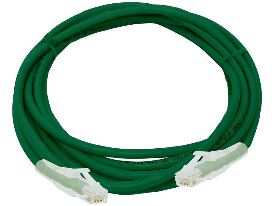 Linkbasic UTP Cat6 Flylead (3m, Green)