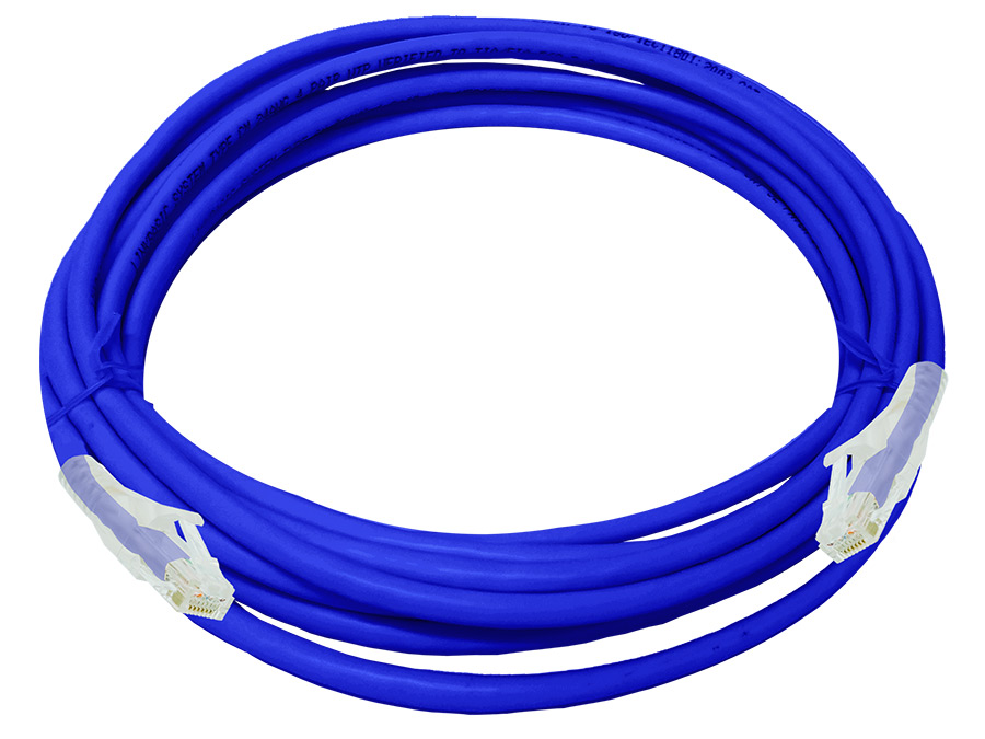 Linkbasic UTP Cat6 Flylead (5m, Blue)