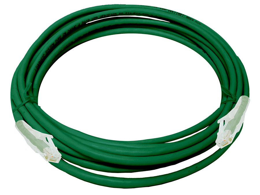 Linkbasic UTP Cat6 Flylead (5m, Green)
