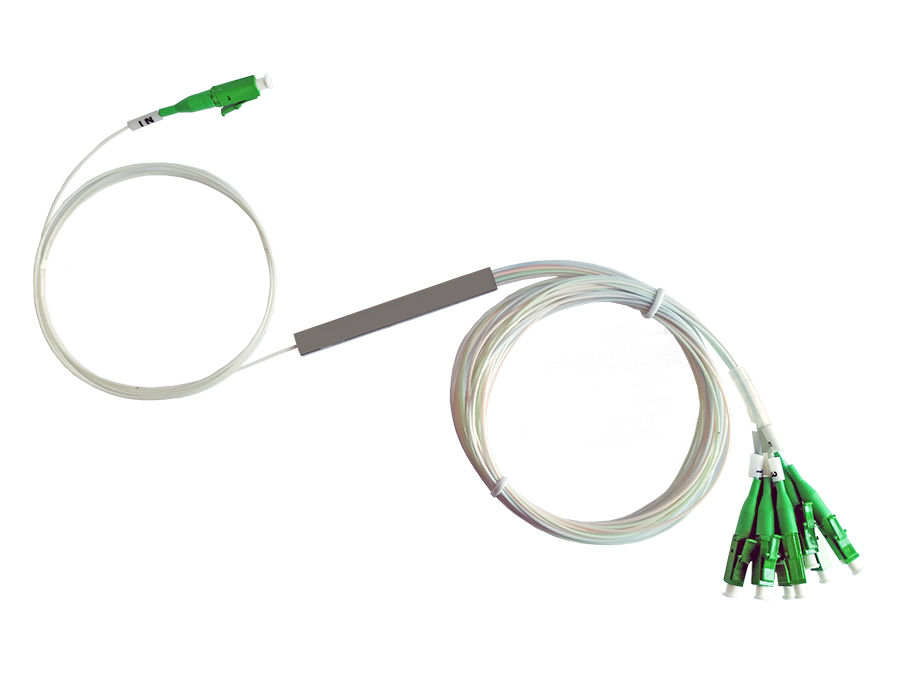 Linkbasic Fibre Splitter Blockless LC APC SM 1-8