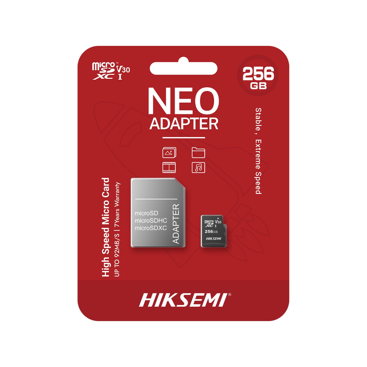 Hiksemi Neo Class 10 MicroSD Card (256GB)