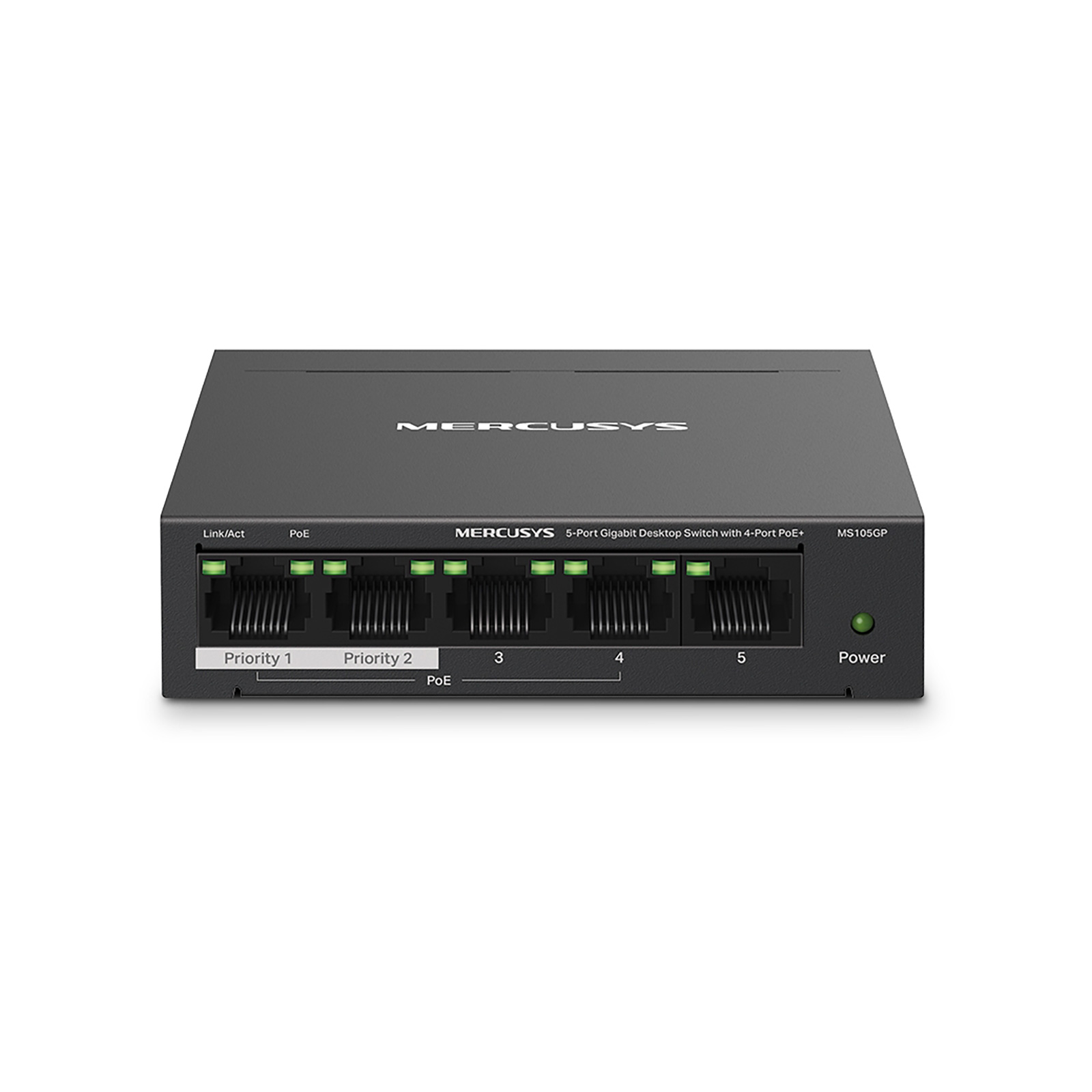 Mercusys 5 Port Gigabit Unmanaged Desktop POE Switch