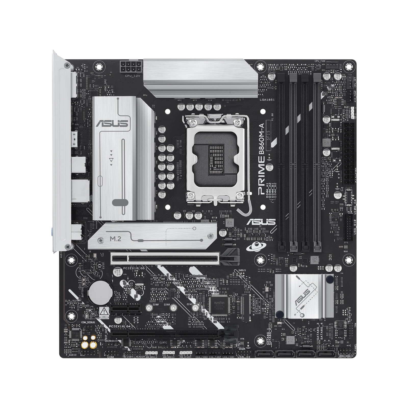 Asus Prime B860M LGA-1851 4X DDR5 Micro-ATX Motherboard
