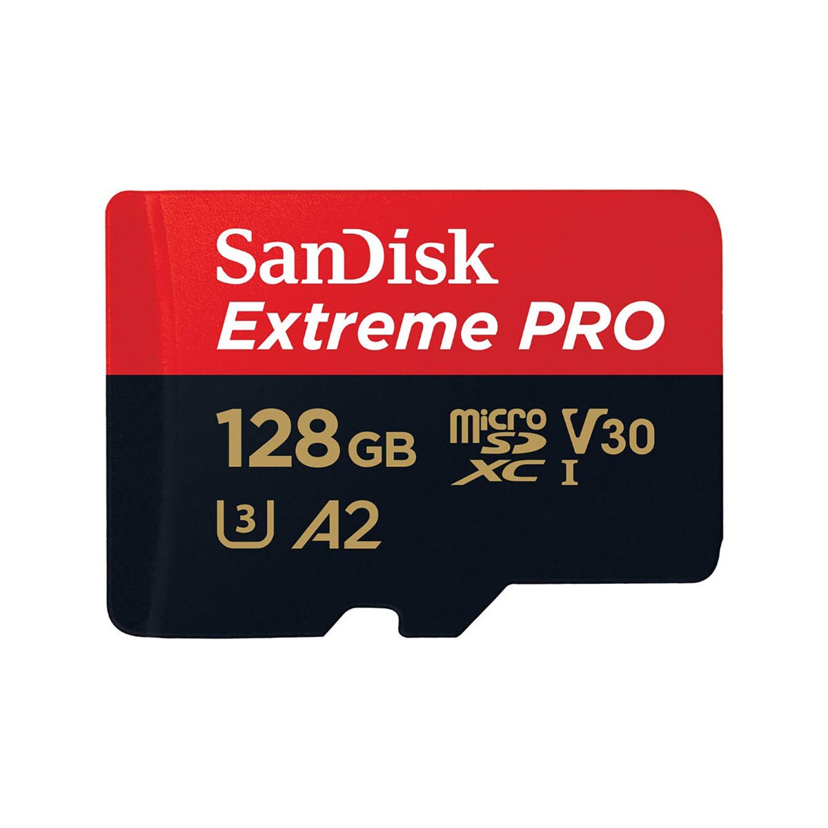 Sandisk Extreme Pro 4K MicroSDXC Card with Adapter (128GB)