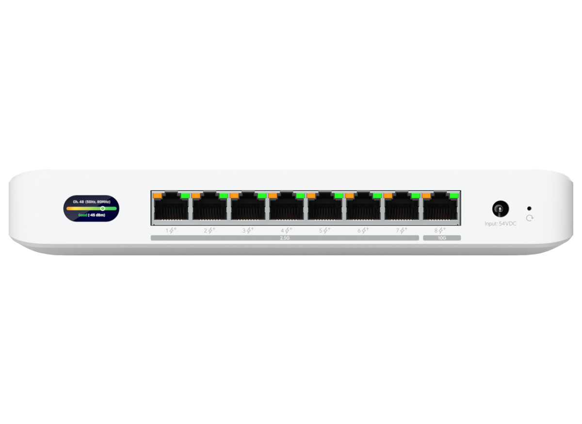 Ubiquiti UniFi Device Bridge WiFi 7 Switch 35W 7x 2.5G PoE 1x 10G PoE | UDB-Switch
