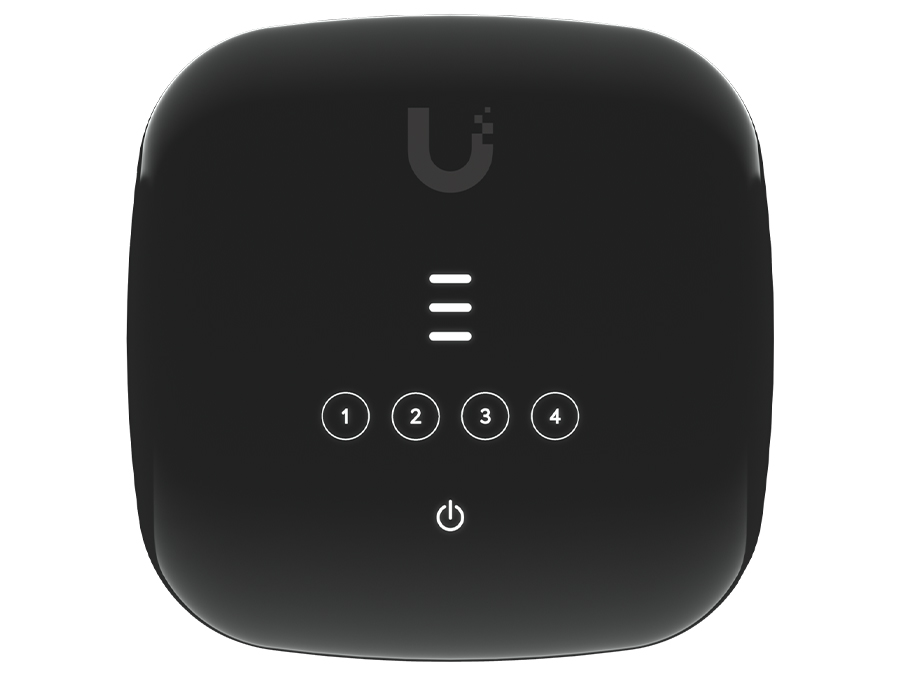 Ubiquiti UISP Fiber WiFi GPON CPE with 4 Gigabit Ports | UF-WIFI