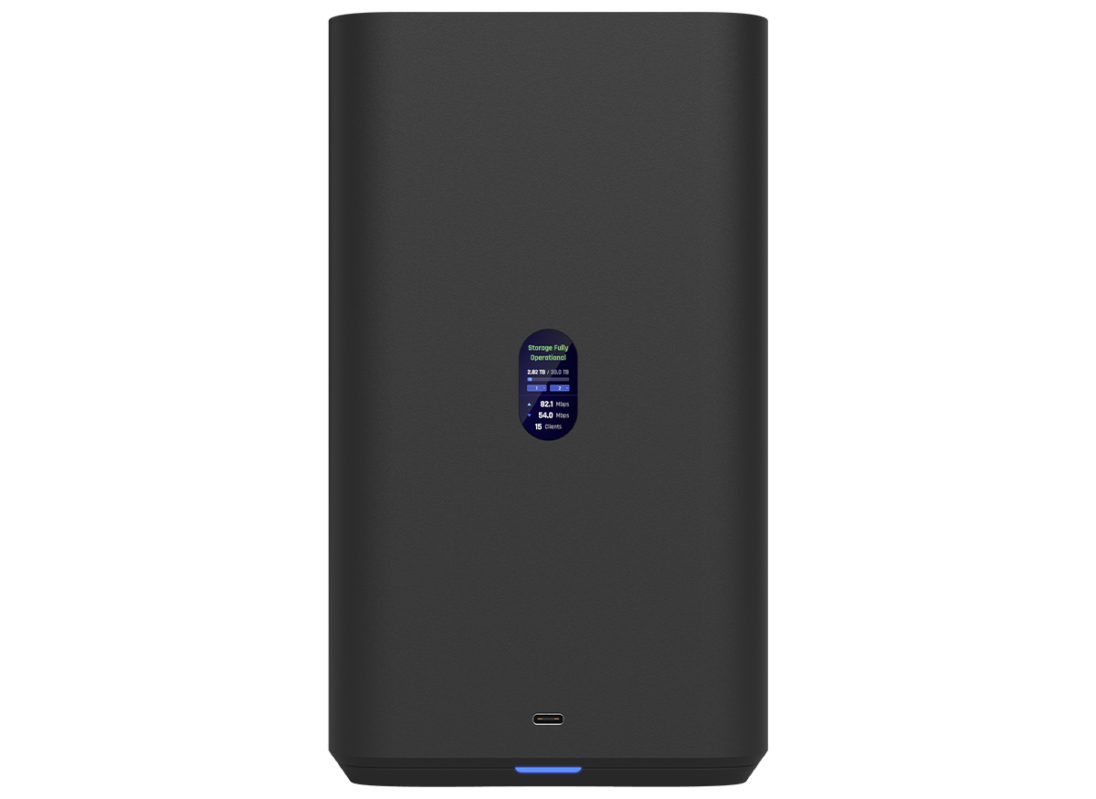 Ubiquiti UniFi Black UNAS 2.5Gbps Ethernet 2x 3.5" HDD bays | UNAS-2-B