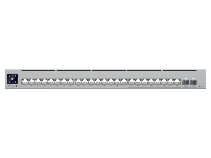 Ubiquiti UniFi Pro Max Switch 24 with 16PoE 8x 2.5Gbps PoE++ 400W | USW-Pro-Max-24-POE