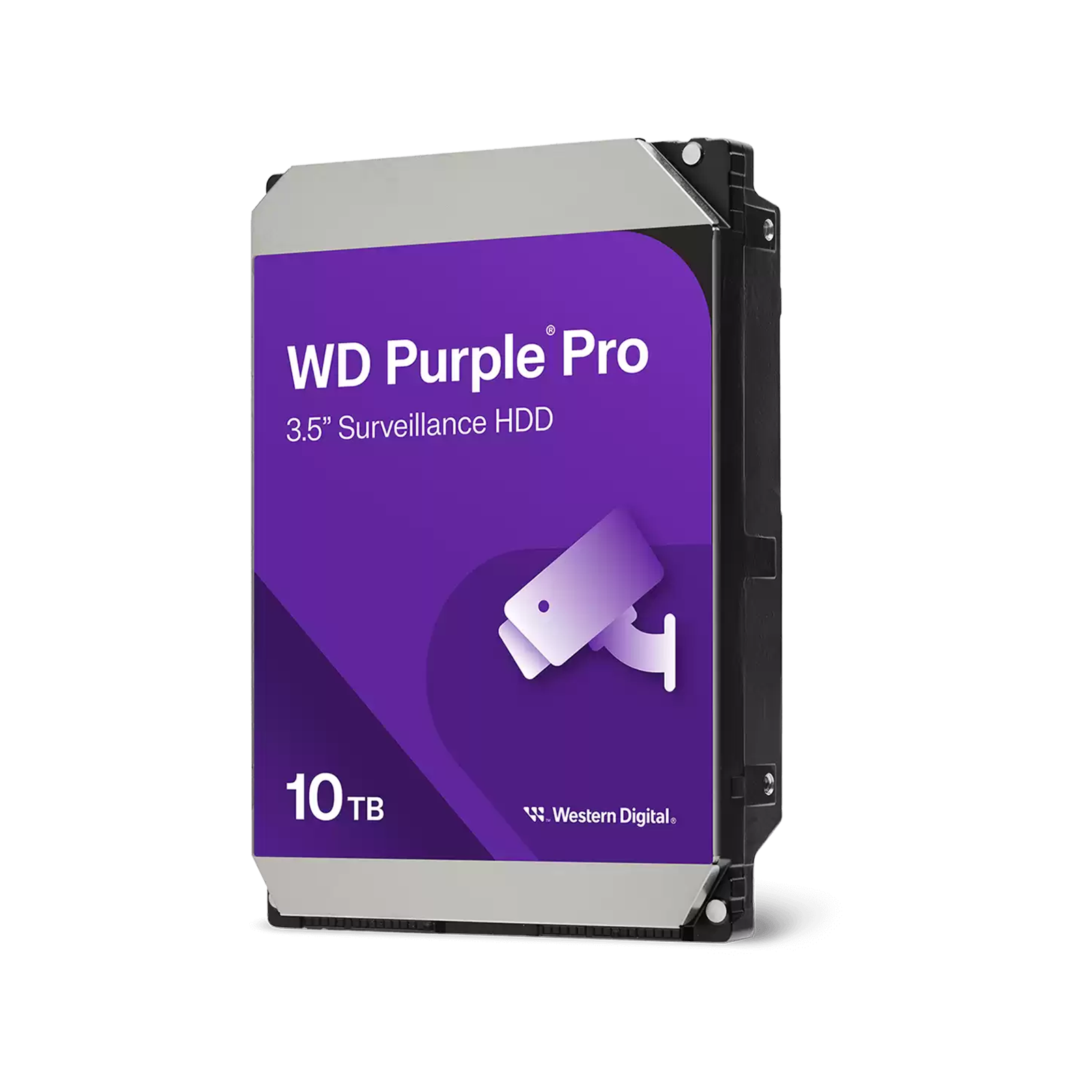 WD Purple Pro Smart Video 3.5 SATA Surveillance HDD (10TB)