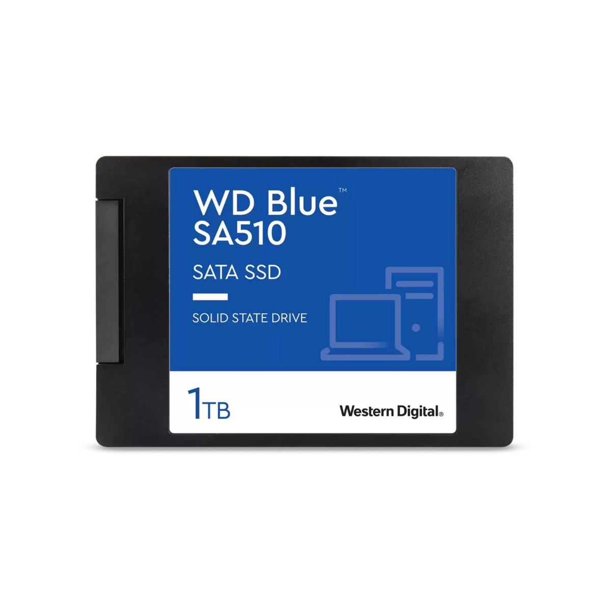 WD Blue SA510 SATA SSD 2.5”/7mm Cased - 1TB